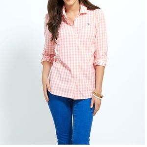 Vineyard Vine Gingham Button Down
